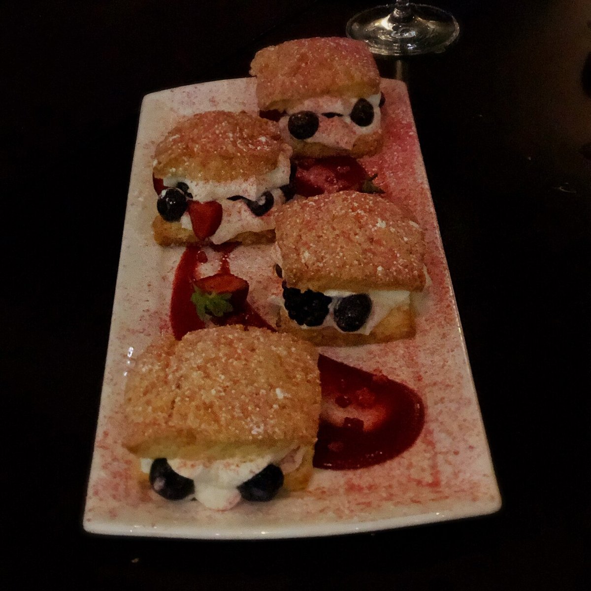 Classic Strawberry Shortcake serving suggestion