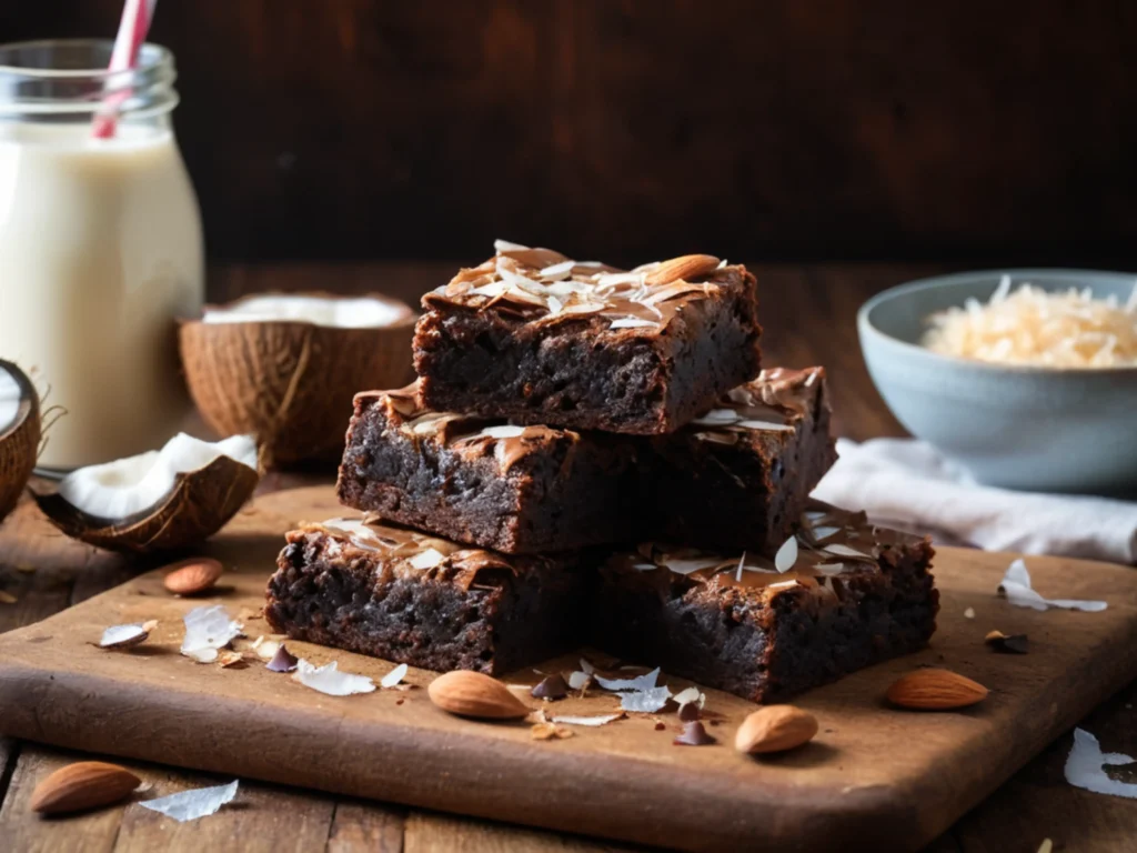 Gluten-Free Coconut Brownies