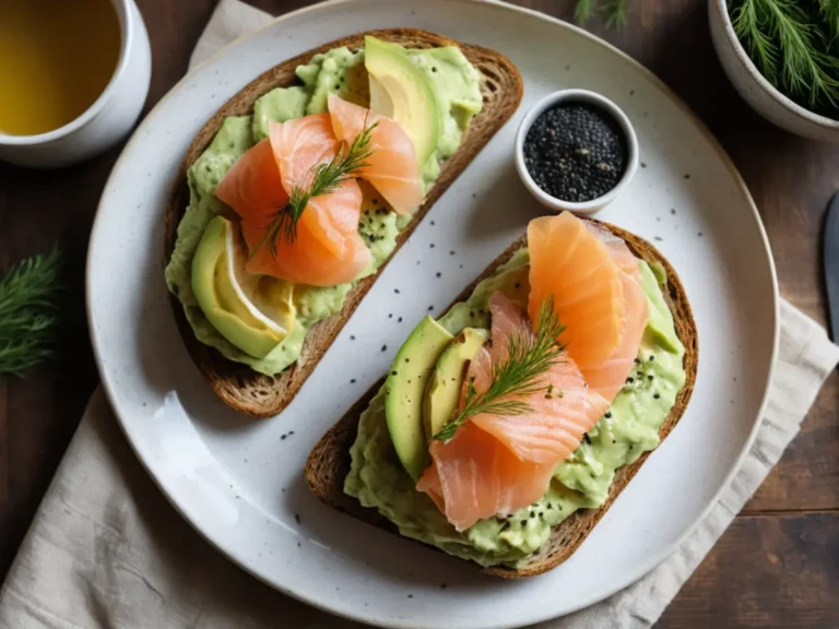 Elevate Breakfast with Smoked Salmon Avocado Toast