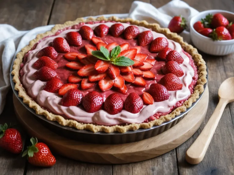 Gluten free Ultimate Raw Vegan Strawberry Pie Recipe