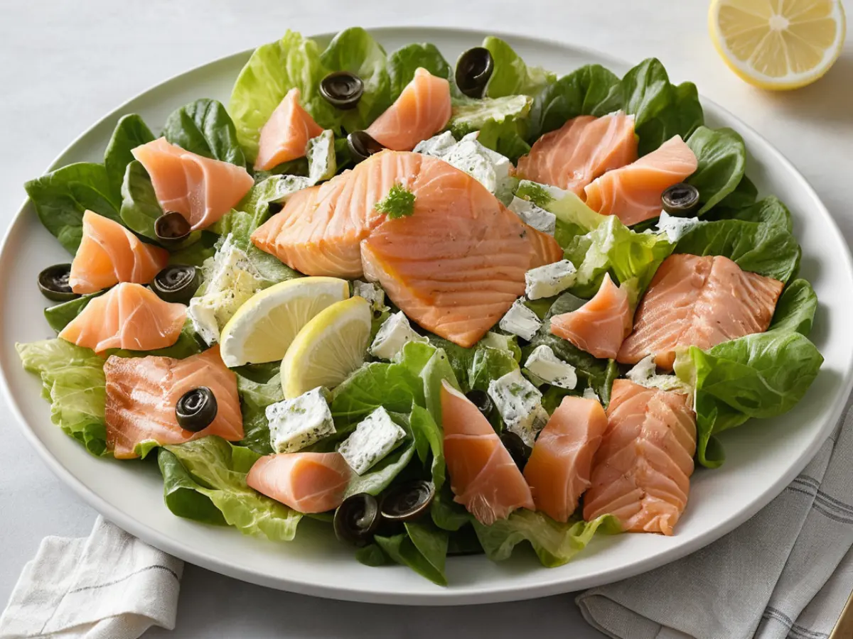 Best Smoked Salmon Caesar Salad 4 Elevate Your Lunch: Smoked Salmon Caesar Salad