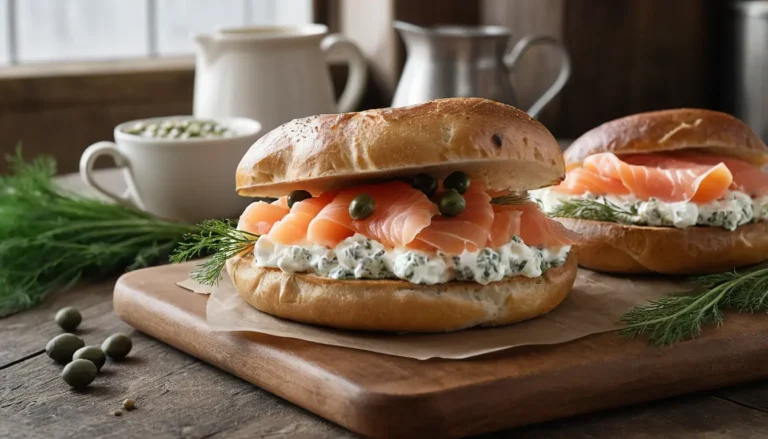 Discover the Perfect Smoked Salmon Cream Cheese Bage