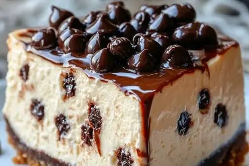 Chocolate Chip Cookie Dough Ice Cream Cake