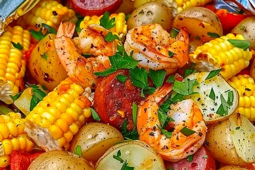 Best Shrimp, Corn, Potatoes,Smoked Sausage