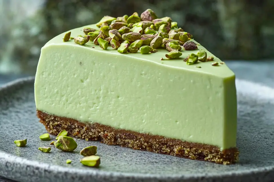 Pistachio Cream Cheesecake
