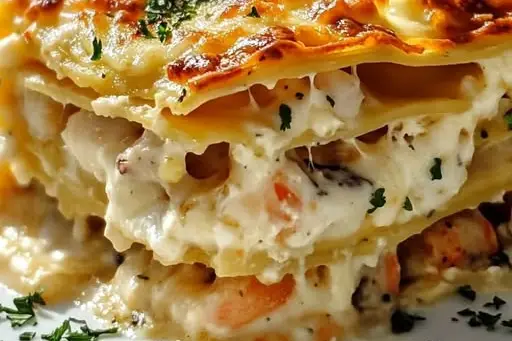 Delightful Seafood Lasagna Delight