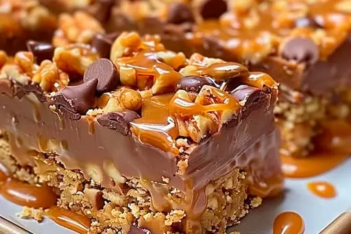 Butterfinger Caramel Crunch Bars