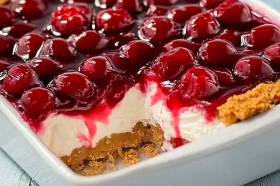 Classic No-Bake Cherry Delight Dessert Recipe