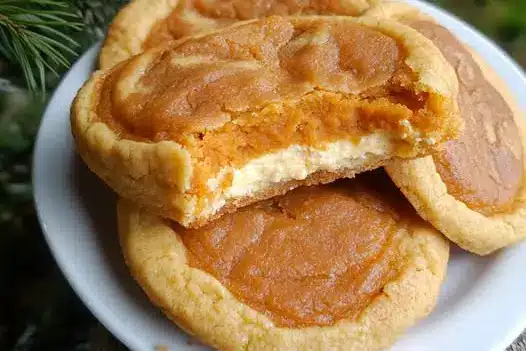 Sweet Potato Pie Cheesecake Cookies