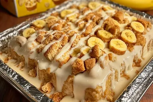 Best Honey Bun Banana Pudding Dessert