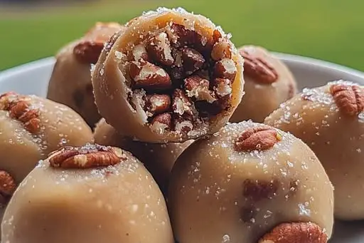 Georgia O'Keeffe's CopyCat Pecan Butterballs