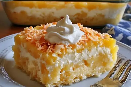 Pineapple Coconut Dream Cake