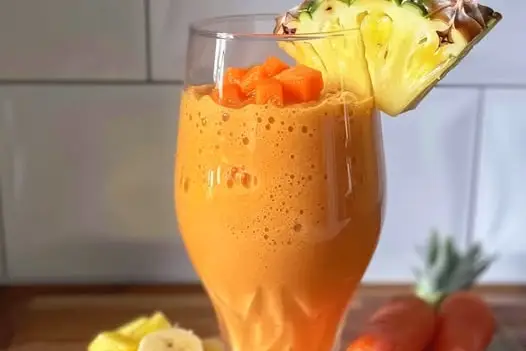 Carrot Pineapple Smoothie Recipe