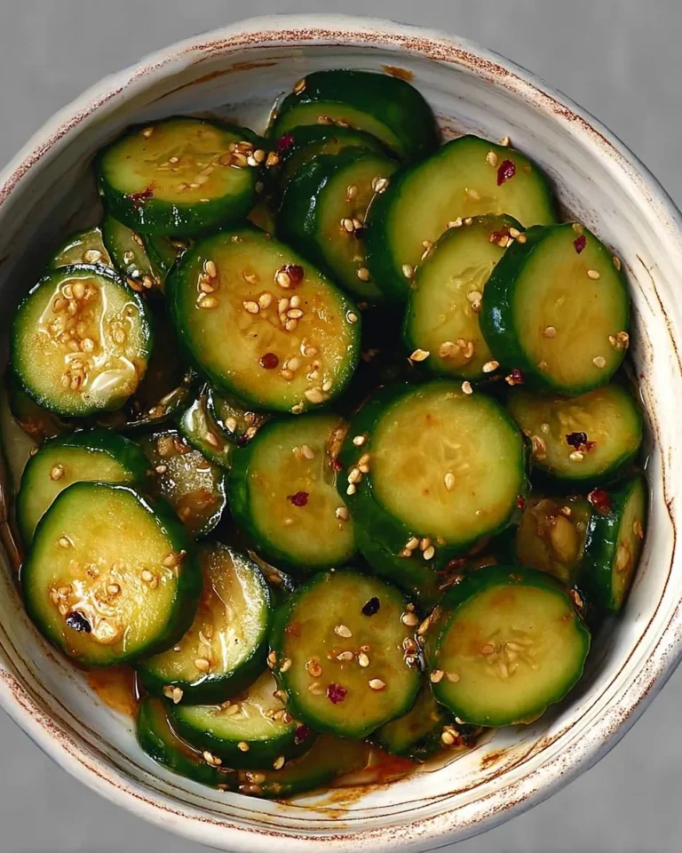 Fresh and crunchy cucumber salad with vibrant vegetables
