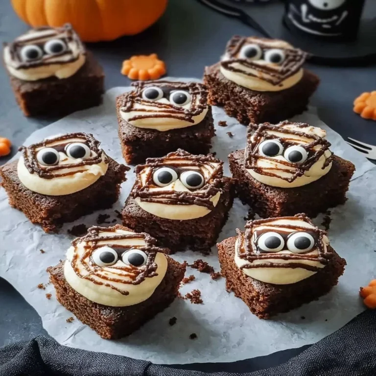Spooky chocolate cakes decorated for Halloween with eerie designs