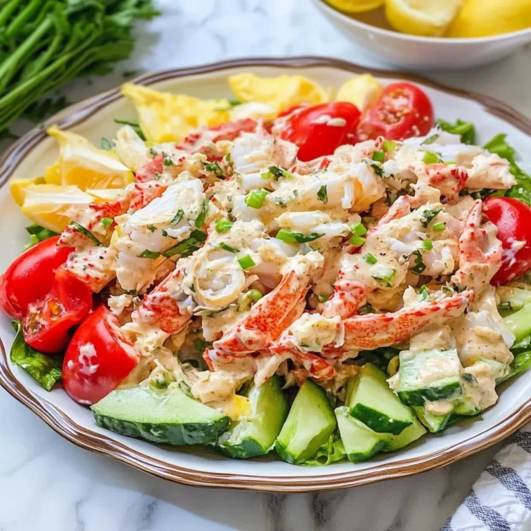 Delicious Ultimate Crab Salad with fresh ingredients and vibrant colors
