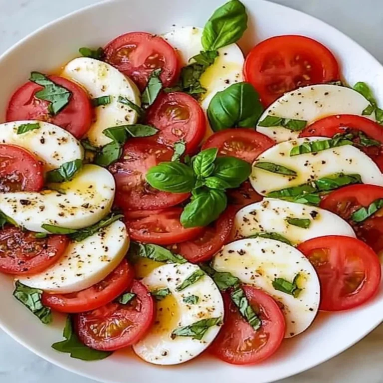 A variety of Caprese Salad featuring fresh tomatoes, mozzarella, and basil.