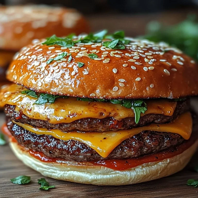 Delicious Crack Burgers served with toppings and condiments