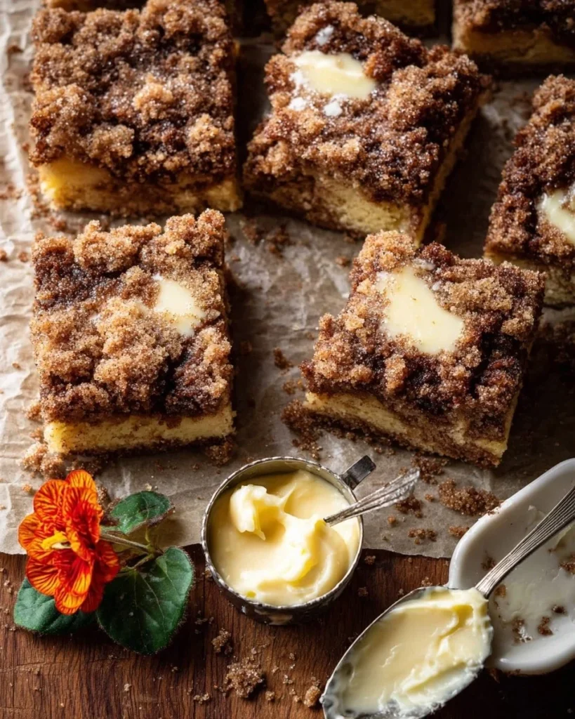 Delicious Cinnamon Sugar Apple Cake fresh out of the oven