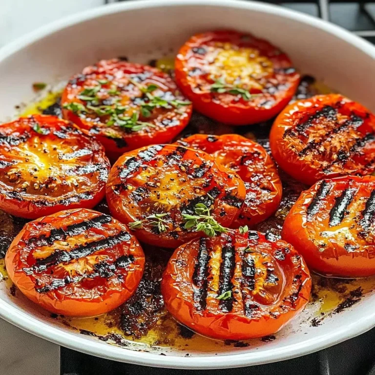 Fresh grilled tomatoes ready to enhance your meals with smoky flavor