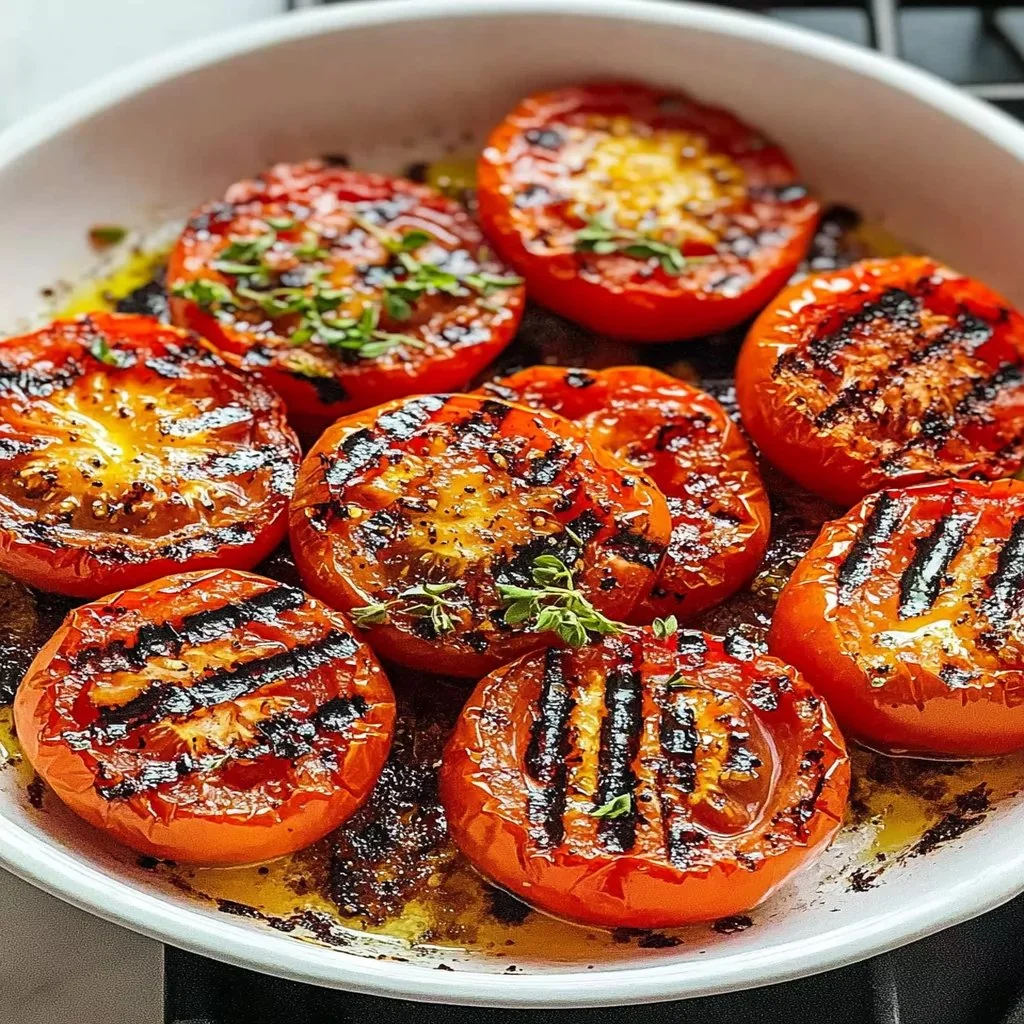 Fresh grilled tomatoes ready to enhance your meals with smoky flavor