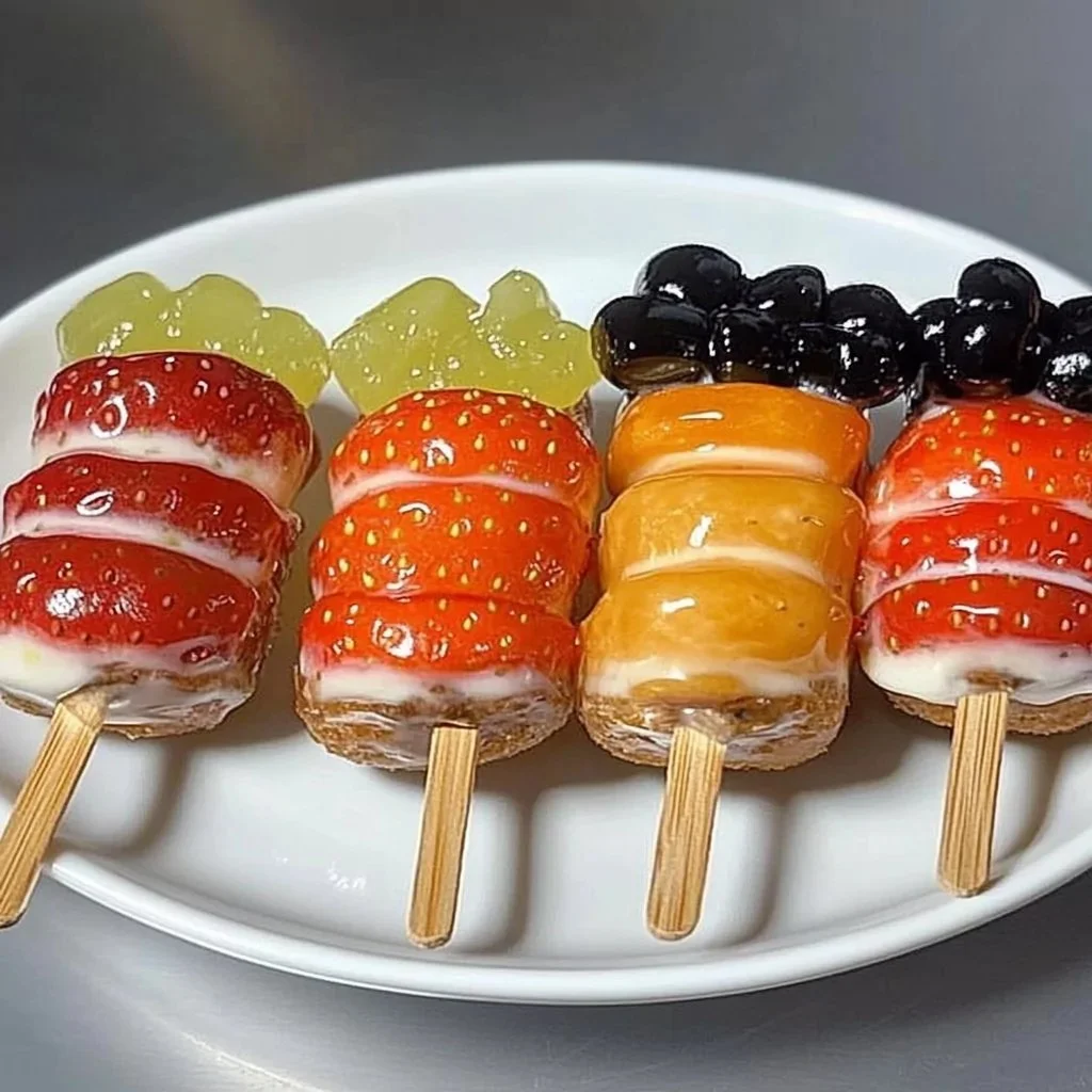 Healthy strawberry yoghurt bites snack packed with flavor and nutrition