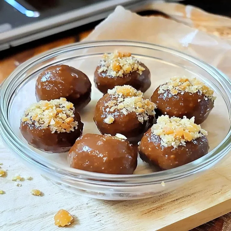 Plate of no-bake pumpkin bites with a sprinkle of spices