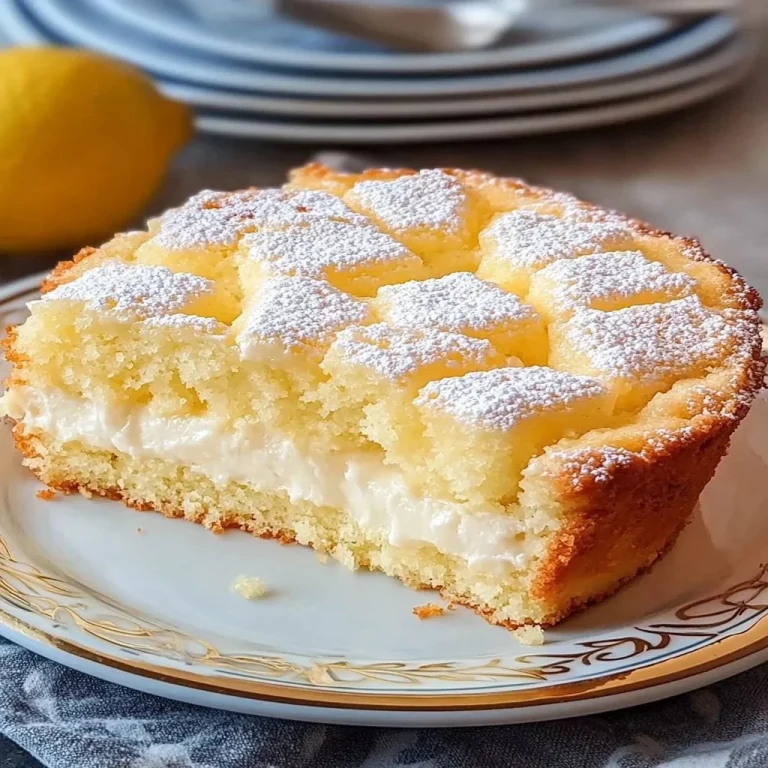 Slices of Paul Hollywood's Lemon Bliss Cake with a lemon garnish
