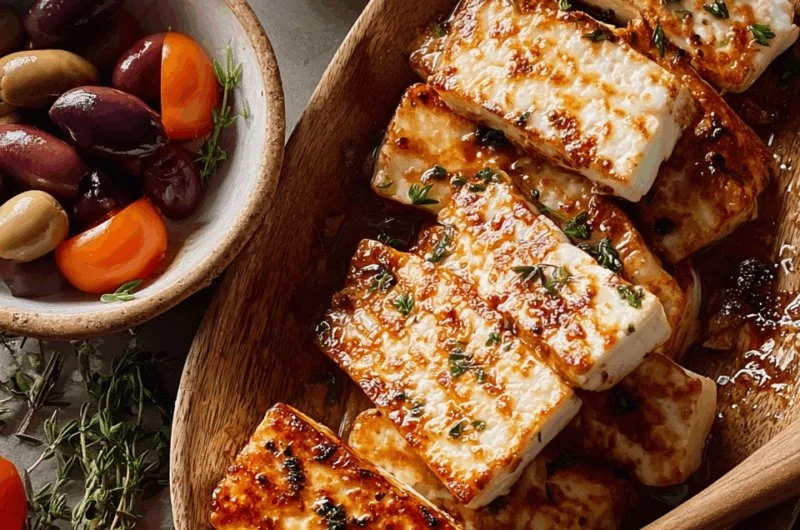 Plate of Sweet and Savory Mediterranean Delight featuring fresh ingredients and vibrant colors.