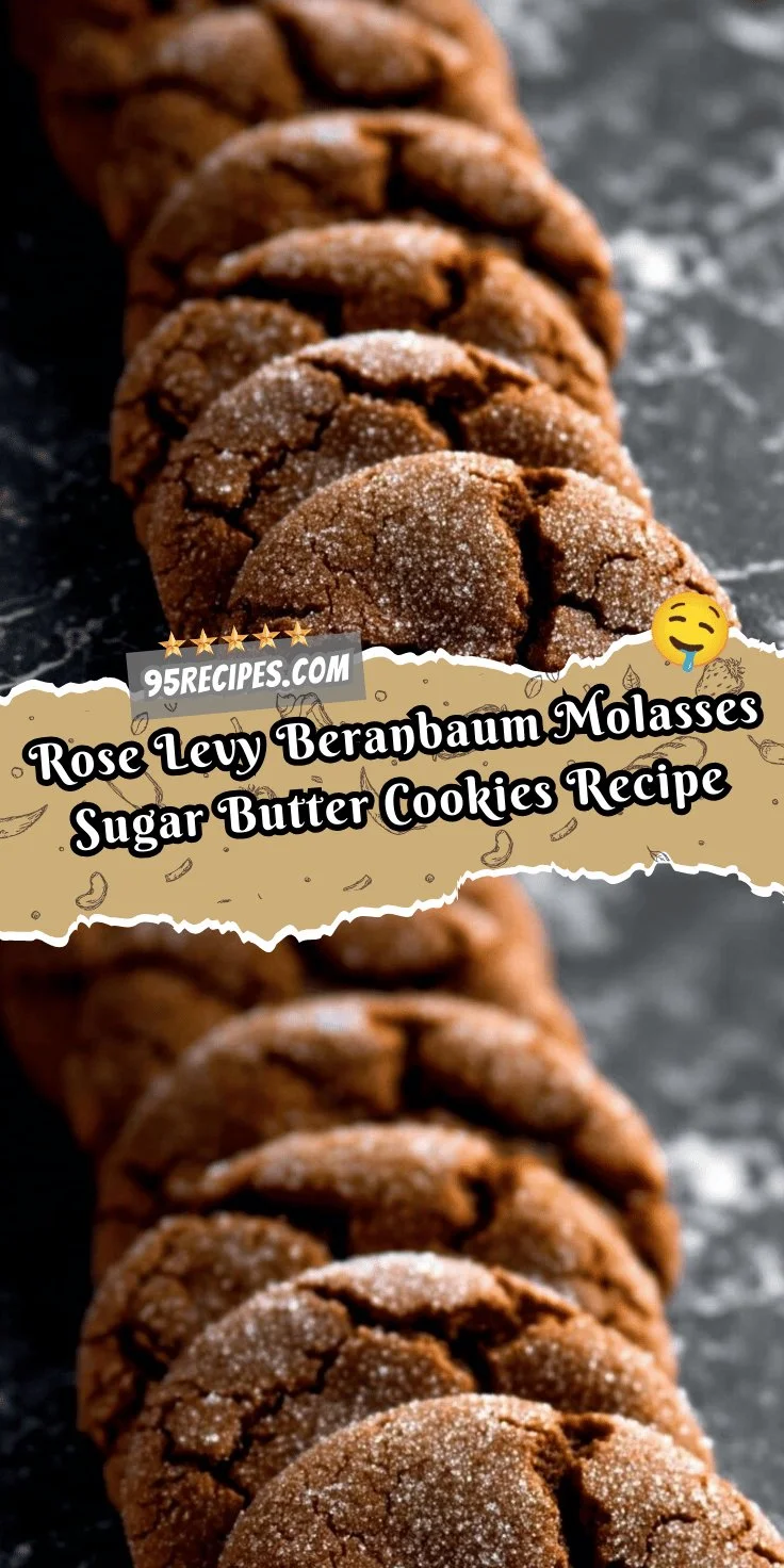 Delicious molasses sugar butter cookies on a cooling rack.